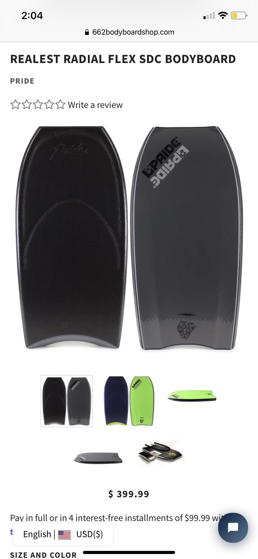 découvrez le bodyboard pride realest pp radial, alliant performance et confort pour rider toutes les vagues avec style et confiance.